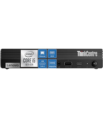 Amazon.com: Lenovo ThinkCentre M70q Tiny PC, Intel i5-12500T, 16GB